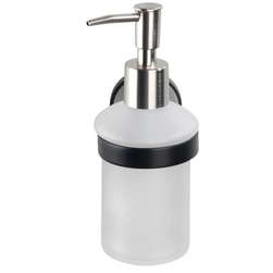 Бял самоносещ стъклен дозатор за сапун 0,2 л Udine - ZO_215993
