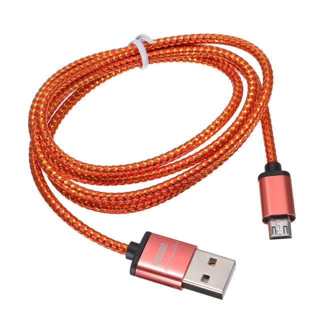 Kábel Micro USB - červený 1