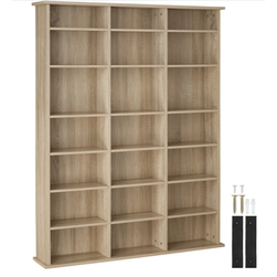 Regál Stevie 105,5x19x136,5cm Světlé dřevo, dub Sonoma ZO_403622