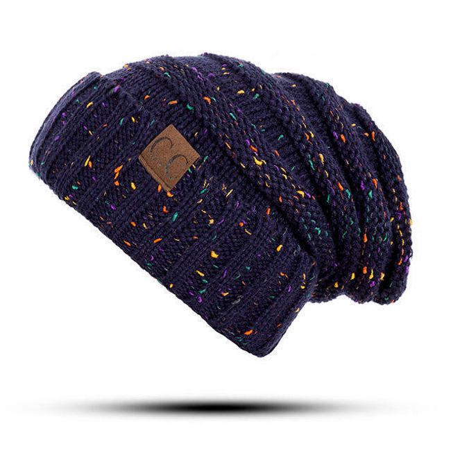 Zimná pletená čiapka - 20 variantov 1