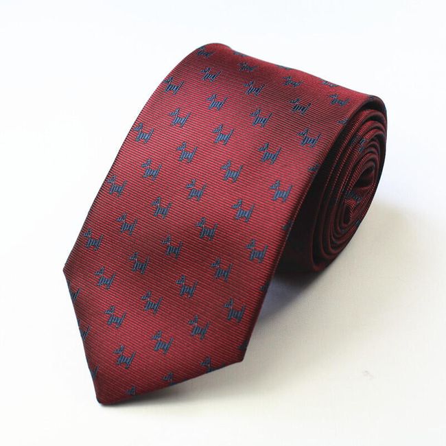 Мъжка вратовръзка с шарки 1