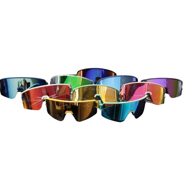 Спортни слънчеви очила - с полурамка, Цвят: ZO_d544708c-ee4c-11ed-bd7c-8e8950a68e28 1