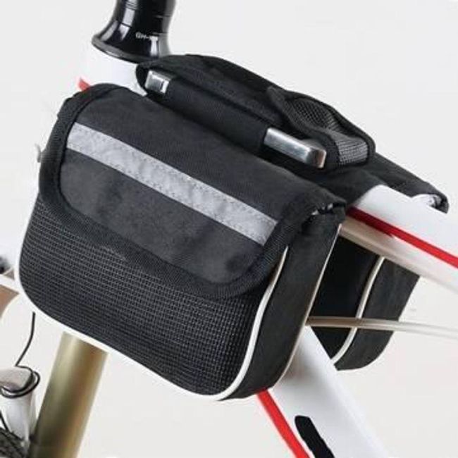 Biciklistička torba za okvir bicikla - crna ZO_ST00039 1