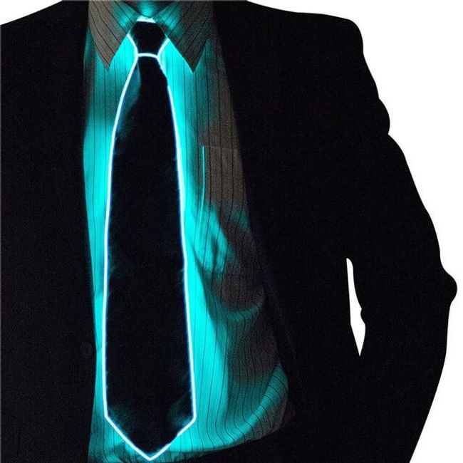 cravată cu LED-uri 1