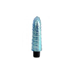 Vibrator cu jeleu albastru Jelly Gems ZO_9968-M6621