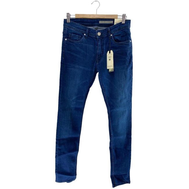 Дамски панталони от деним с тясна кройка, MARCUS, синьо, Размери Панталони: ZO_0d763d36-b28a-11ed-b1cf-8e8950a68e28 1