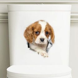 Cute toilet sticker CR85