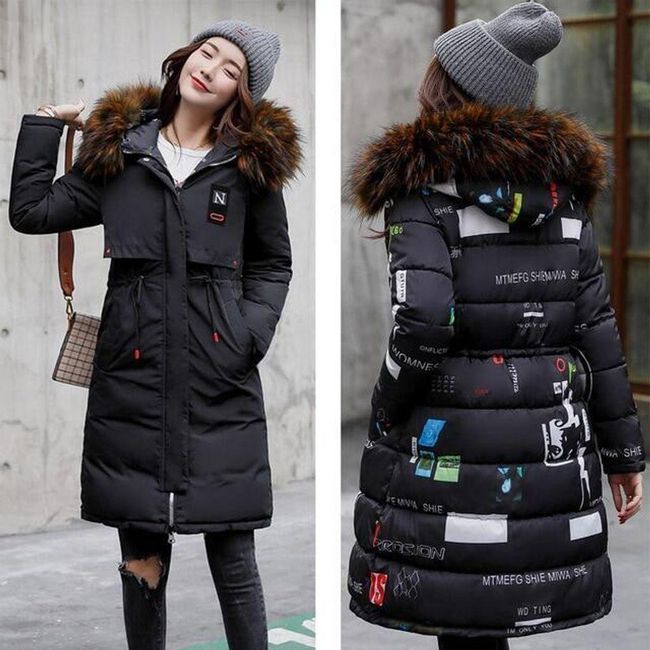 Női fordítható kabát Kenya Black - 3-as méret, XS - XXL méretek: ZO_234951-M 1
