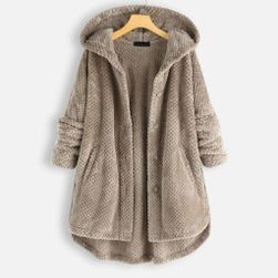 Női kapucnis pulóver Tiffany Khaki - 6-os méret, XS - XXL méretek: ZO_226809-2XL