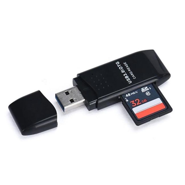 Vysokorýchlostná čítačka pamäťových kariet USB 1