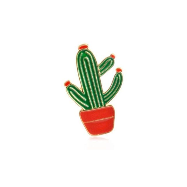 Unisex broška Cactus 1