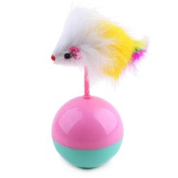 Hračka pro kočky - myš na balonku