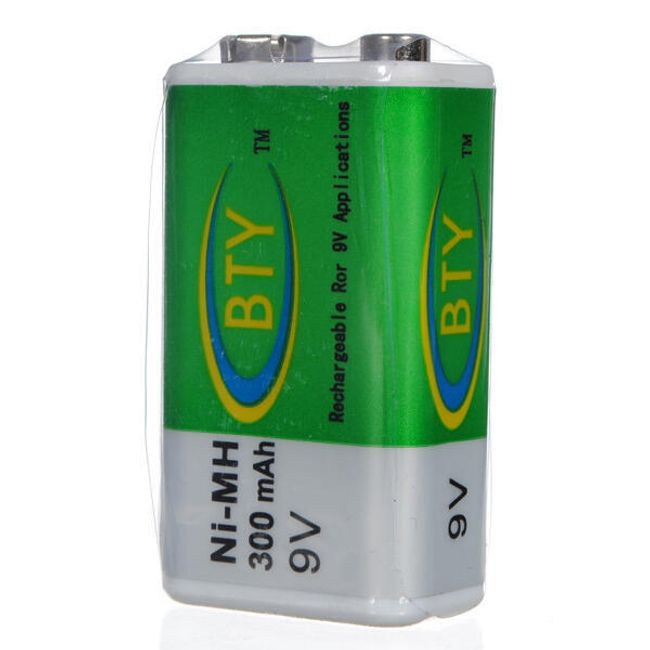 Nabíjecí tužkové 9V baterie BTY 300mAh 1