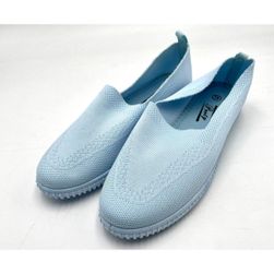 Buty wsuwane damskie canvas - jasnoniebieski 18W5 - 6, Rozmiary butów: ZO_75816-38