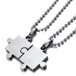 Puzzlové náhrdelníky pro páry či kamarády