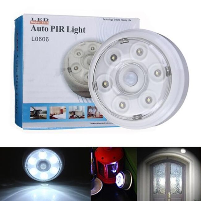 Hordozható 6 LED vezeték nélküli ragasztó lámpa 1