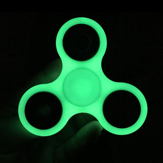 Luminiscenční Fidget spinner - antistresová hračka 1