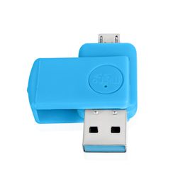 Bralnik pomnilniških kartic Micro SD z 2 priključkoma USB