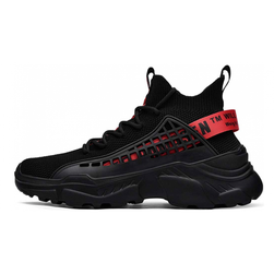 Czarne sneakersy męskie, Rozmiary butów: ZO_2005aada-983b-11ee-b676-9e5903748bbe