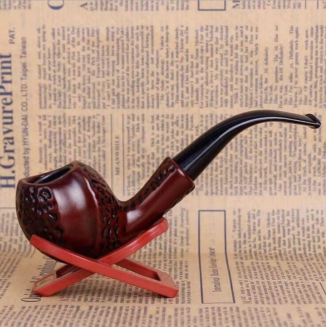 Dřevěná dýmka Dnb4 1