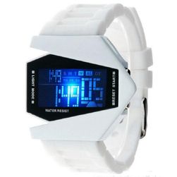Digitální hodinky se silikonovým páskem