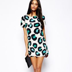 Letní šaty s leopardím vzorem - 3 barvy