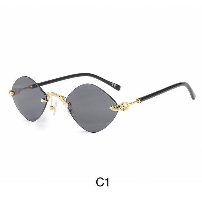 Sunglasses For Women Fashion Metal Retro Frameless BQ_DF000149 1