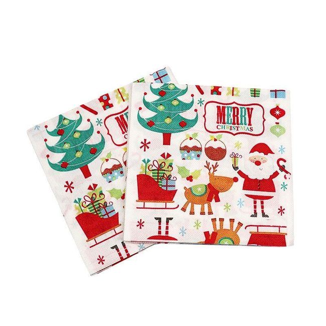 Christmas napkins Lorna 1