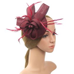 Formal hat with a vail FF568