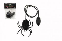 Spider jumping plush / plastic 7cm v vreči 14x19x3cm RM_00850013