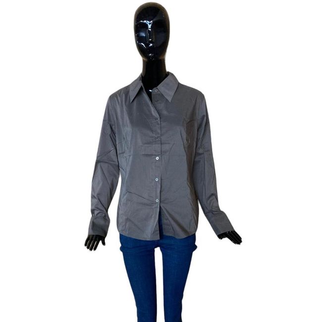 Dámske tričko s dlhým rukávom - sivé, Textilné veľkosti CONFECTION: ZO_3b5a9e2e-aa03-11ee-bf75-9e5903748bbe 1