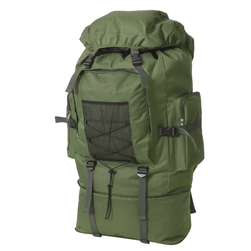 XXL katonai stílusú hátizsák 100 l zöld ZO_93557-A