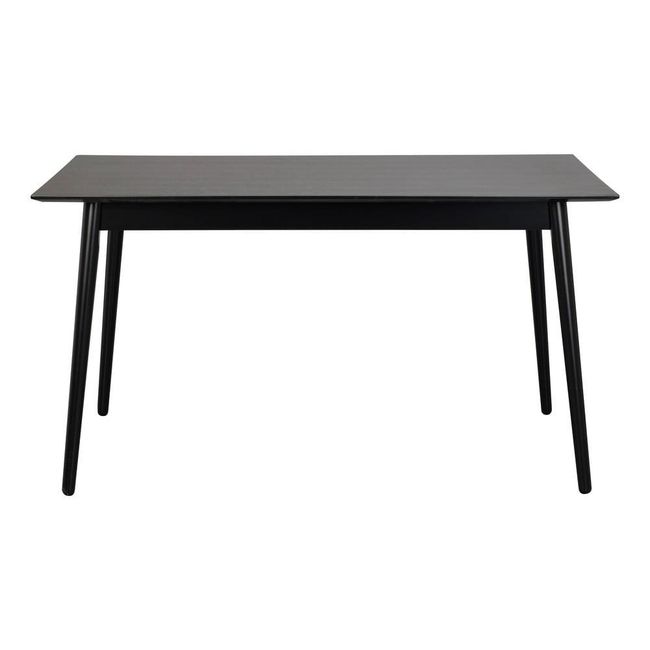 Czarny stół do jadalni Lotta, 140 x 90 cm ZO_156889 1