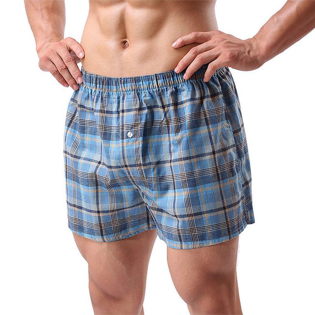 Kostkované boxerky pro pány - 6 kusů 1