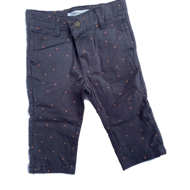 Pantaloni pentru copii Marése negru cu coronițe, mărimea copiilor: ZO_67d053f2-aa36-11ea-b23f-ecf4bbd76e50 1