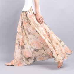 Ľahučká a vzdušná letné sukne - rôzne motívy