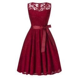 Rochie retro din dantelă - 6 culori