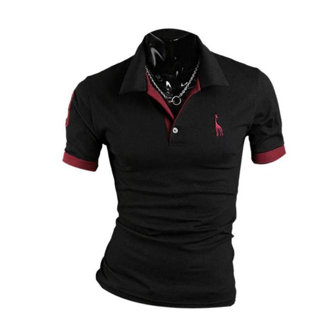 Tricou polo elegant cu guler 1