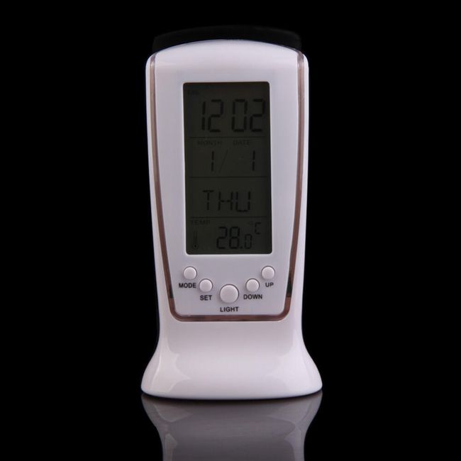 Цифров будилник с термометър 1
