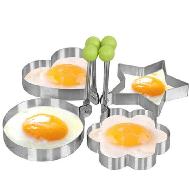 Forma na vajcia alebo toasty - 4 vzory 1