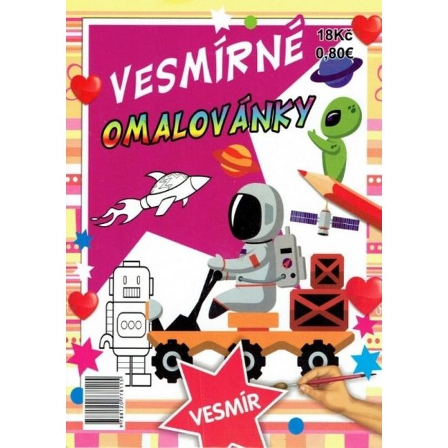 Vesmírné omalovánky A5 ZO_212600 1