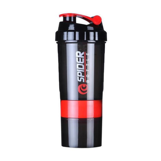 Plastový shaker 500 ml - 4 varianty 1