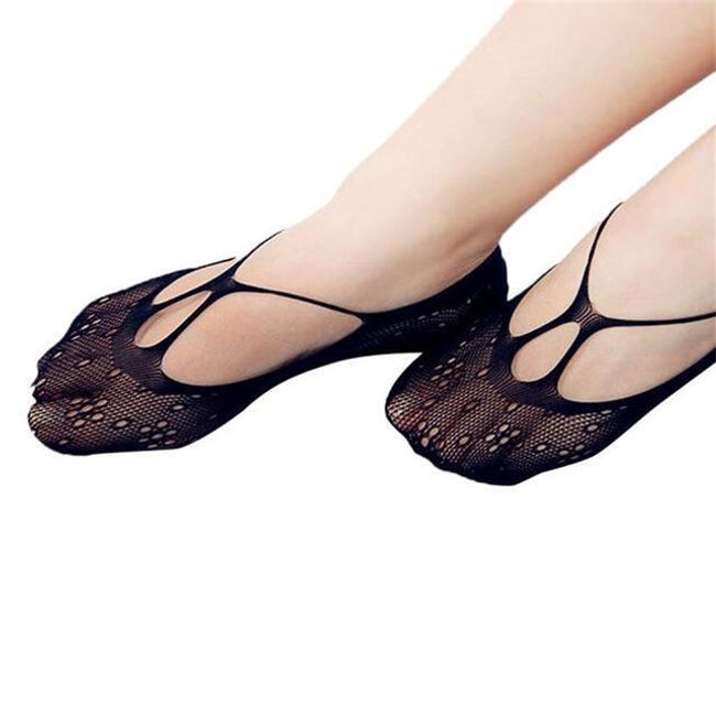 Șosete elegante pentru balerine sau pantofi cu toc 1