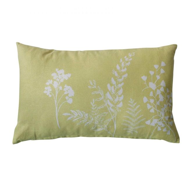 Jastuk s cvjetnim printom, limeta zelena ZO_261609 1
