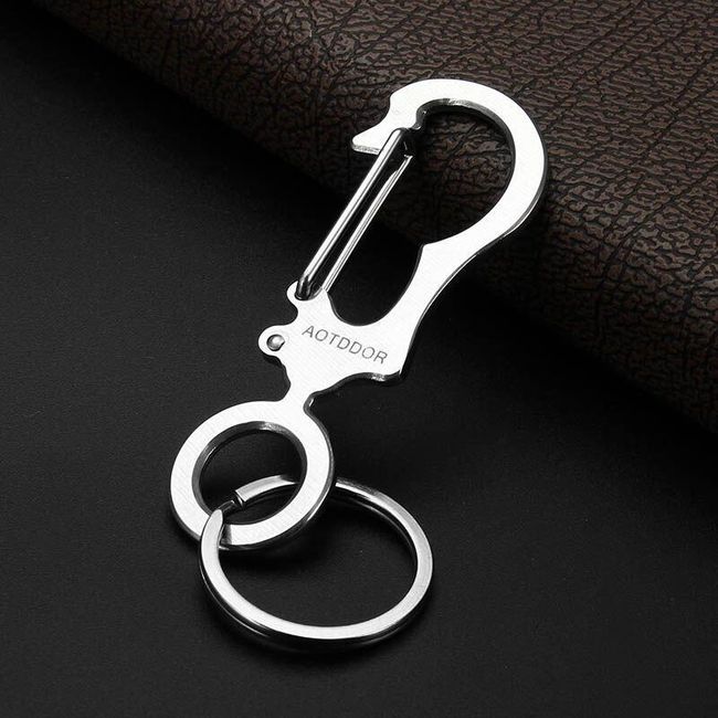 Stílusos, praktikus kulcstartó - karabiner 1