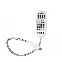 Практична USB лампа - бяла