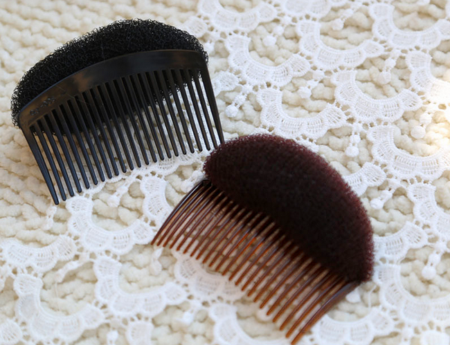 Grzebień z piankową podkładką do objętości fryzury w 2 kolorach 1