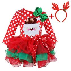 Girl's Christmas dress QW12