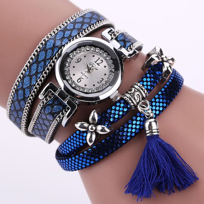 Luxusné hodinky so strapcom - viacero farieb 1