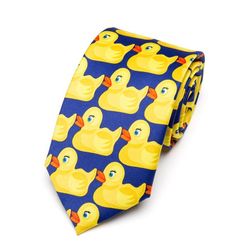 Pánská kravata s kachničkami HL50